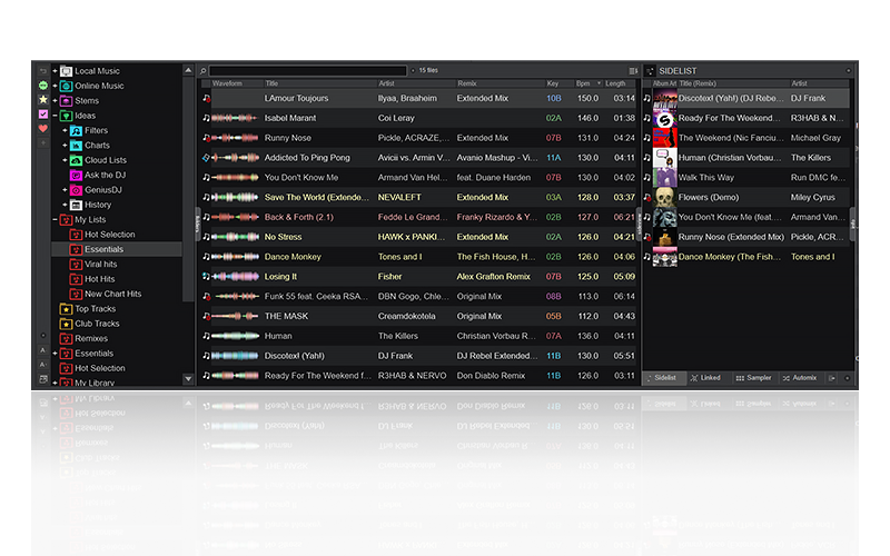 VirtualDJ product interface illustration