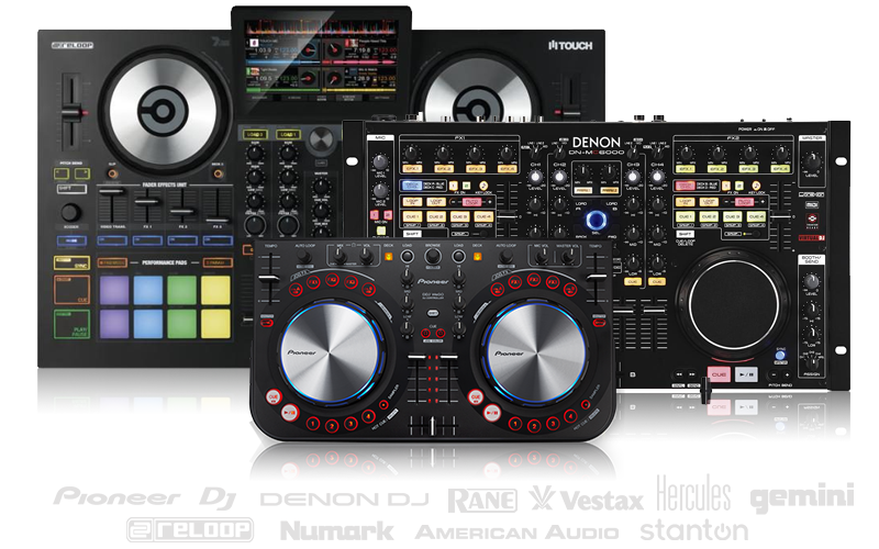 VirtualDJ product interface illustration